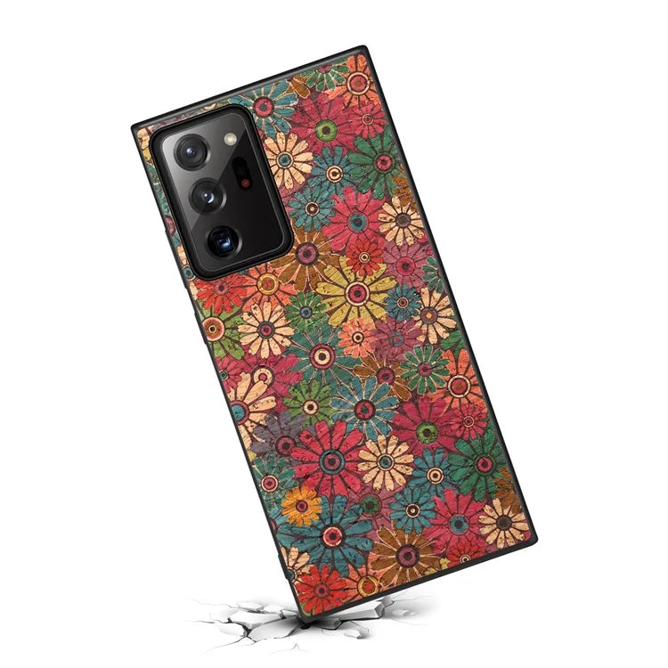 For Samsung Galaxy Note20 Ultra 5G / Note20 Ultra Phone Case Flower Pattern Cover