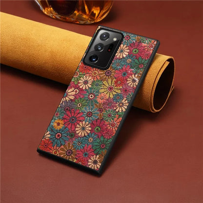 For Samsung Galaxy Note20 Ultra 5G / Note20 Ultra Phone Case Flower Pattern Cover