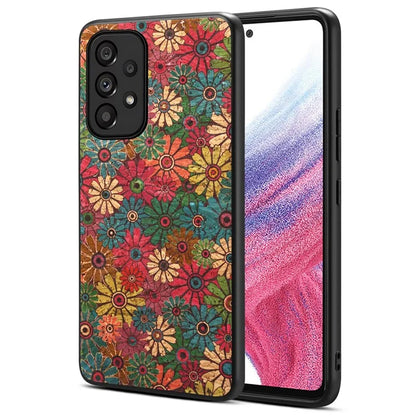 For Samsung Galaxy A53 5G Phone Case Flower Pattern Protective Cover