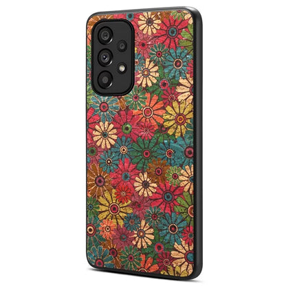 For Samsung Galaxy A53 5G Phone Case Flower Pattern Protective Cover