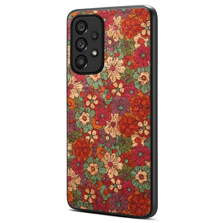 For Samsung Galaxy A53 5G Phone Case Flower Pattern Protective Cover