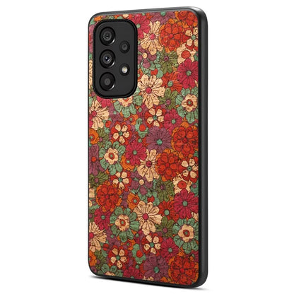 For Samsung Galaxy A53 5G Phone Case Flower Pattern Protective Cover