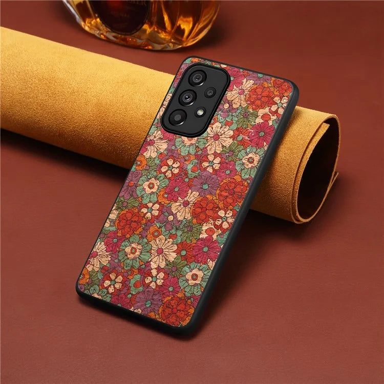 For Samsung Galaxy A53 5G Phone Case Flower Pattern Protective Cover