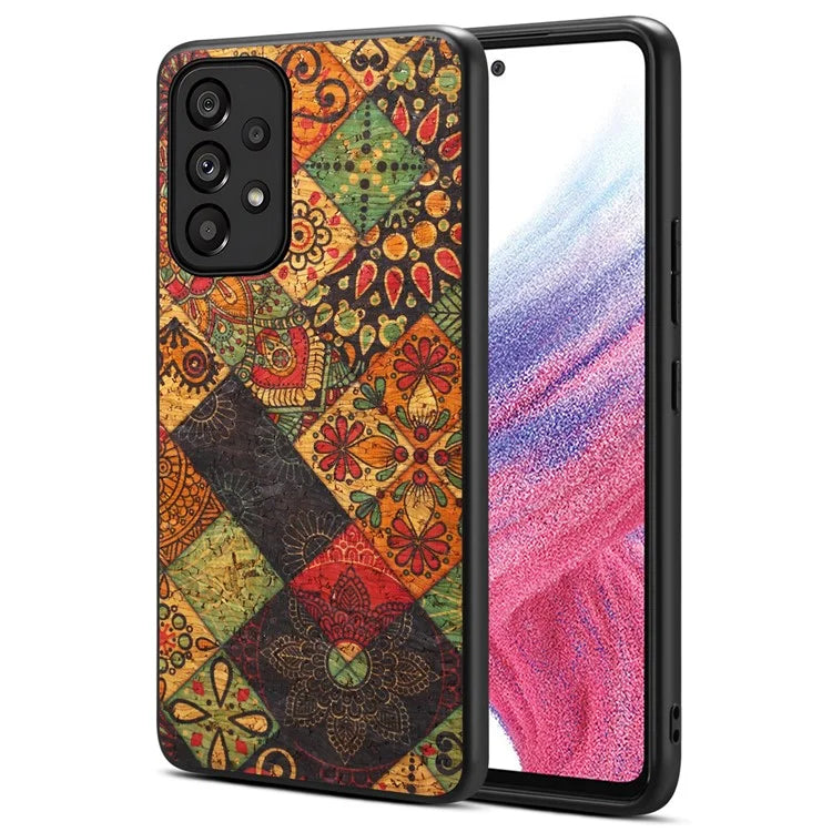 For Samsung Galaxy A53 5G Phone Case Flower Pattern Protective Cover