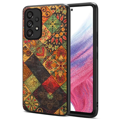 For Samsung Galaxy A53 5G Phone Case Flower Pattern Protective Cover