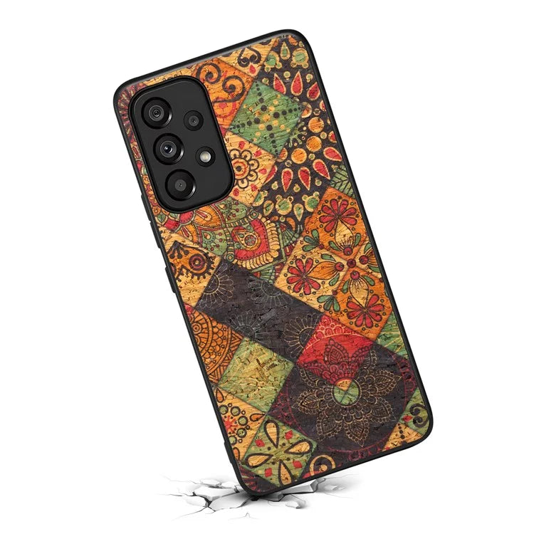 For Samsung Galaxy A53 5G Phone Case Flower Pattern Protective Cover