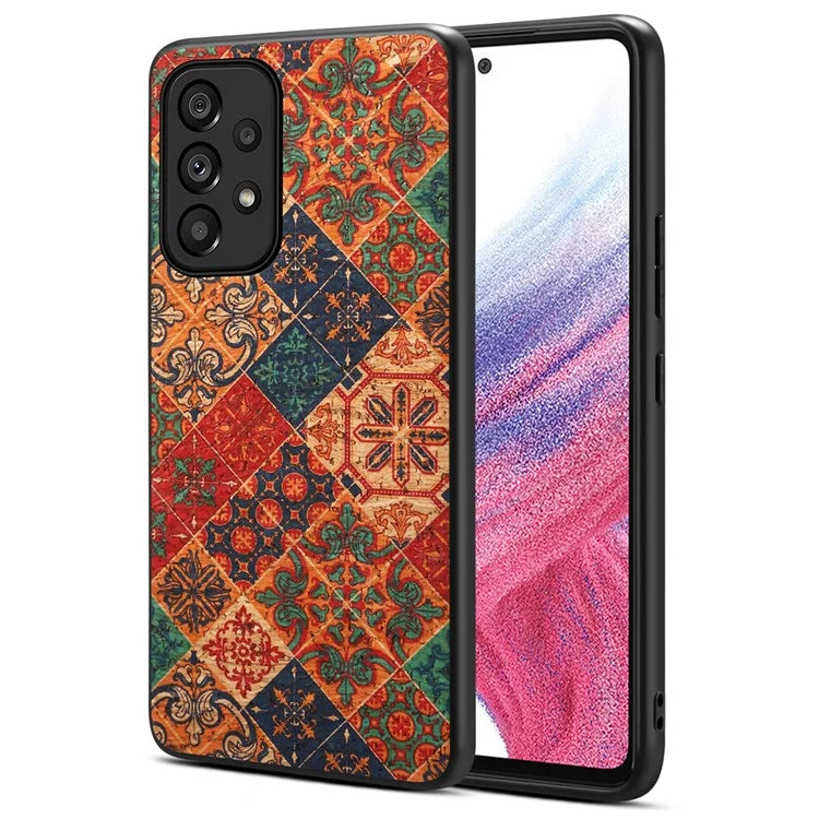 For Samsung Galaxy A53 5G Phone Case Flower Pattern Protective Cover