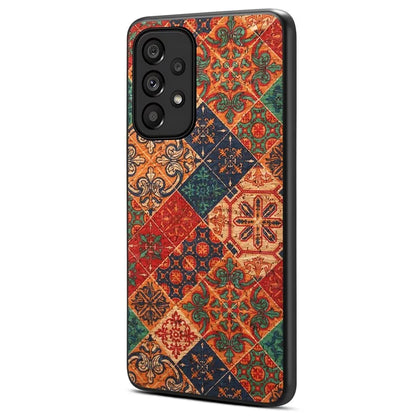 For Samsung Galaxy A53 5G Phone Case Flower Pattern Protective Cover