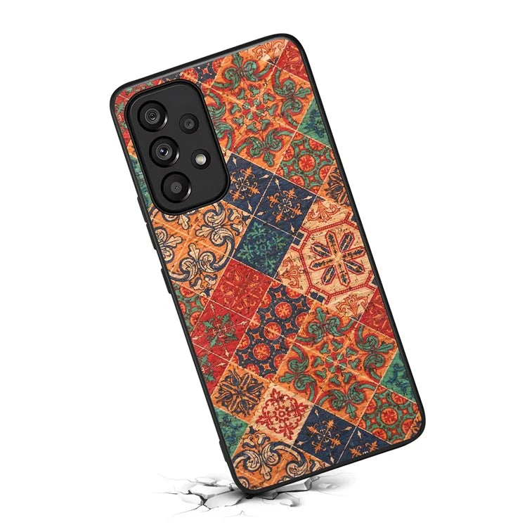 For Samsung Galaxy A53 5G Phone Case Flower Pattern Protective Cover