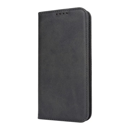 For Samsung Galaxy S24+ Wallet Case Calf Texture Leather Phone Cover