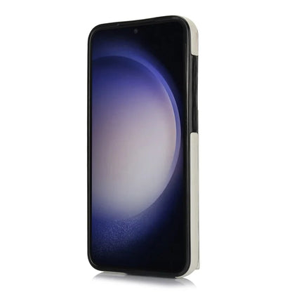 For Samsung Galaxy S23+ Kickstand Phone Case RFID Blocking Wallet Cover