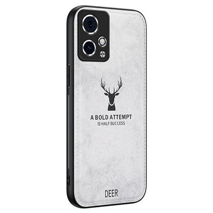 For Honor 90 GT 5G Case Deer Pattern Imprinted Leather Coated Phone Cover
