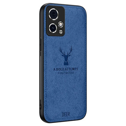 For Honor 90 GT 5G Case Deer Pattern Imprinted Leather Coated Phone Cover