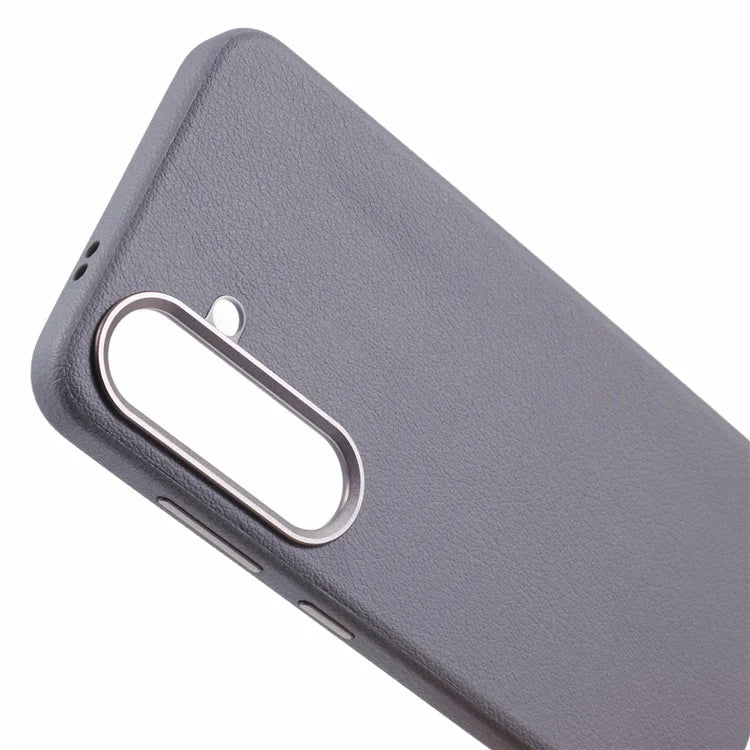 X-LEVEL For Samsung Galaxy S24 Phone Case PU Leather + Hard PC Shell Cover