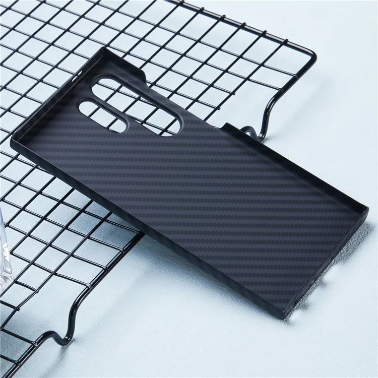 X-LEVEL For Samsung Galaxy S24 Ultra Phone Case Light Carbon Fiber Texture Design Cover