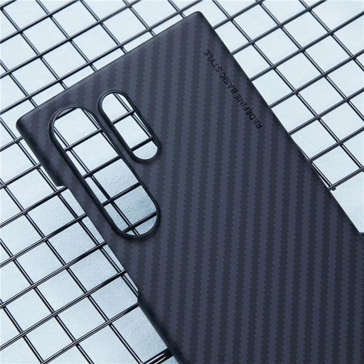 X-LEVEL For Samsung Galaxy S24 Ultra Phone Case Light Carbon Fiber Texture Design Cover