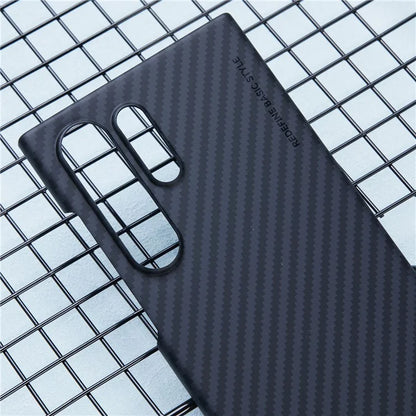 X-LEVEL For Samsung Galaxy S24 Ultra Phone Case Light Carbon Fiber Texture Design Cover