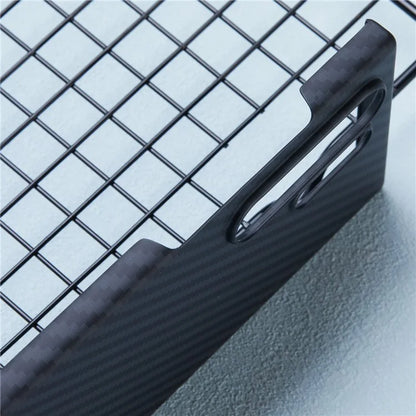 X-LEVEL For Samsung Galaxy S24 Ultra Phone Case Light Carbon Fiber Texture Design Cover