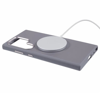 X-LEVEL For Samsung Galaxy S24 Ultra Magnetic Case PU Leather Shockproof Back Cover