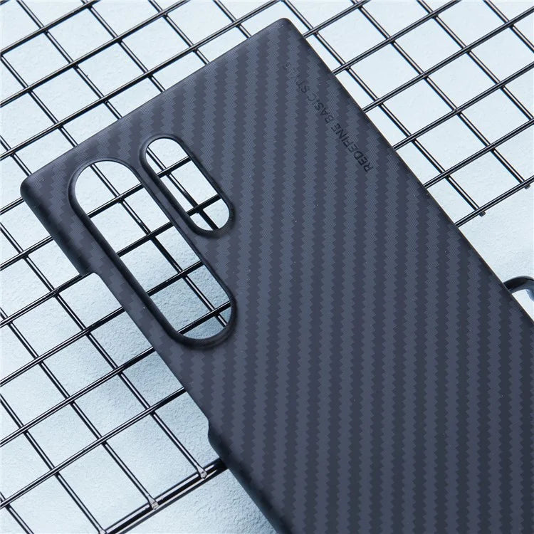 X-LEVEL For Samsung Galaxy S24 Ultra Magnetic Case Carbon Fiber Texture PC Phone Cover