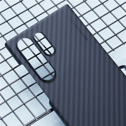 X-LEVEL For Samsung Galaxy S24 Ultra Magnetic Case Carbon Fiber Texture PC Phone Cover