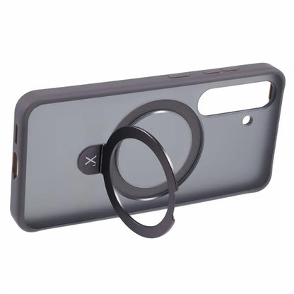 X-LEVEL PITHY STONE II For Samsung Galaxy S24+ Case Compatible with MagSafe Back Cover Kickstand
