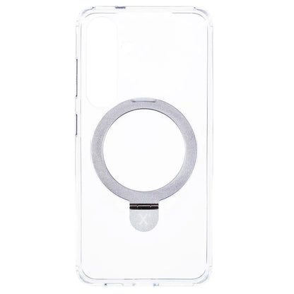 X-LEVEL PITHY STONE II For Samsung Galaxy S24+ Case Compatible with MagSafe Back Cover Kickstand