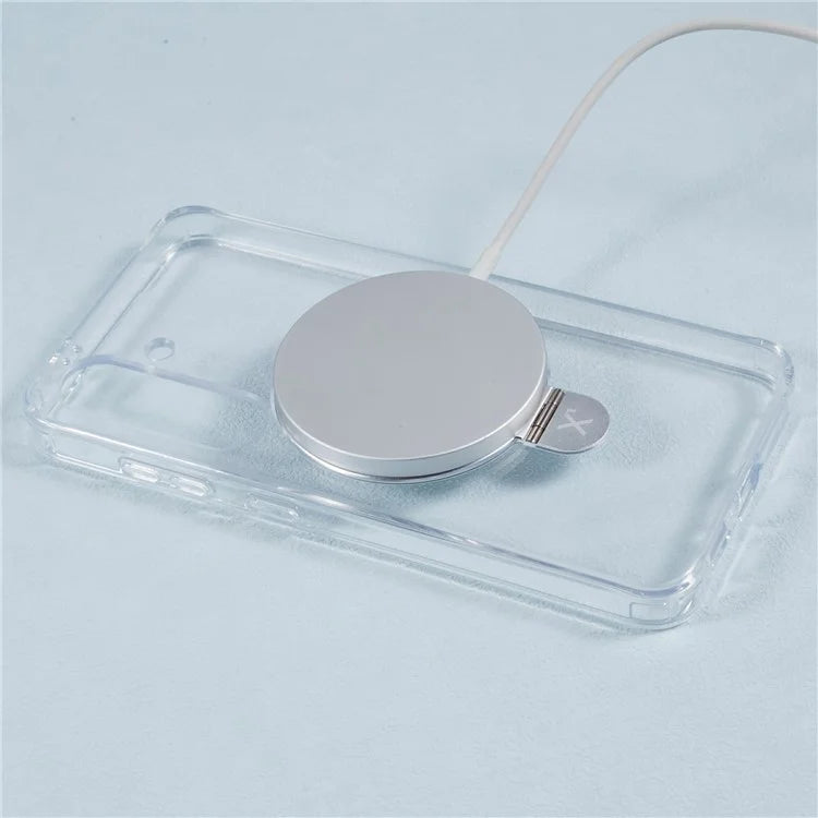 X-LEVEL PITHY STONE II For Samsung Galaxy S24+ Case Compatible with MagSafe Back Cover Kickstand