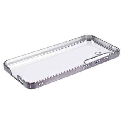 X-LEVEL For Samsung Galaxy S24+ Phone Case Hard PC Clear Bakc Cover Electroplating Frame