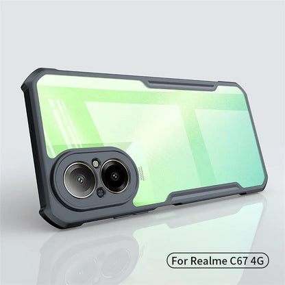 XUNDD For Realme C67 4G Phone Case TPU+Acrylic Dual Layer Shockproof Cover