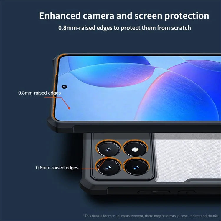 XUNDD For Xiaomi Redmi K70 Pro 5G / K70 5G Shockproof Acrylic+TPU Slim-Fit Cover Cell Phone Case