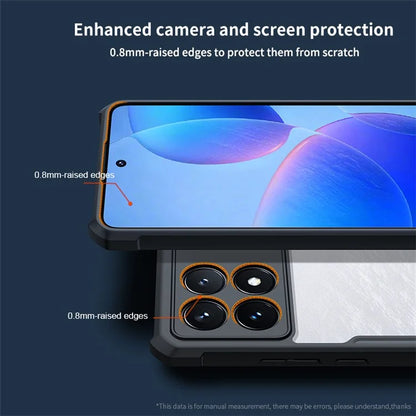 XUNDD For Xiaomi Redmi K70 Pro 5G / K70 5G Shockproof Acrylic+TPU Slim-Fit Cover Cell Phone Case