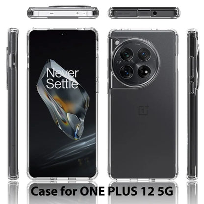 For OnePlus 12 5G TPU+Acrylic Phone Case Transparent Protective Back Cover