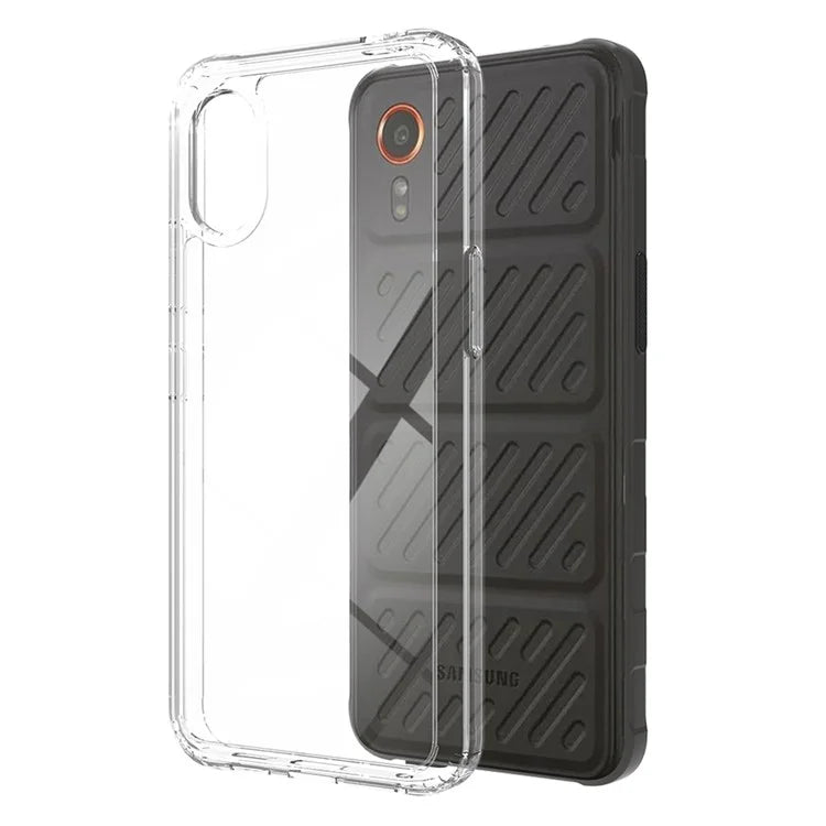 For Samsung Galaxy Xcover 7 Case Hybrid TPU+Acrylic Anti-Scratch Phone Cover