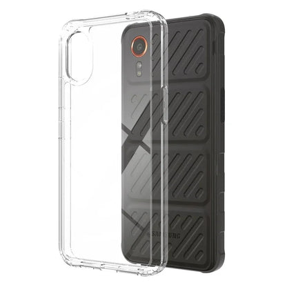 For Samsung Galaxy Xcover 7 Case Hybrid TPU+Acrylic Anti-Scratch Phone Cover