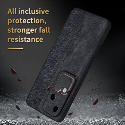 AZNS For vivo S18 5G Phone Case PU Leather Coated TPU Back Cover