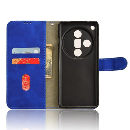 For Oppo Find X7 Ultra Case Wallet  PU Leather Phone Cover Skin-touch Texture