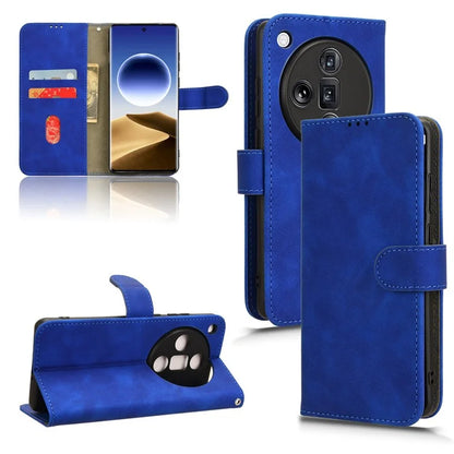 For Oppo Find X7 Ultra Case Wallet  PU Leather Phone Cover Skin-touch Texture