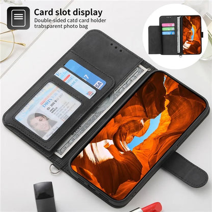 For Xiaomi Redmi Note 13 4G Leather Case Flower Pattern Cover Multiple Card Slots