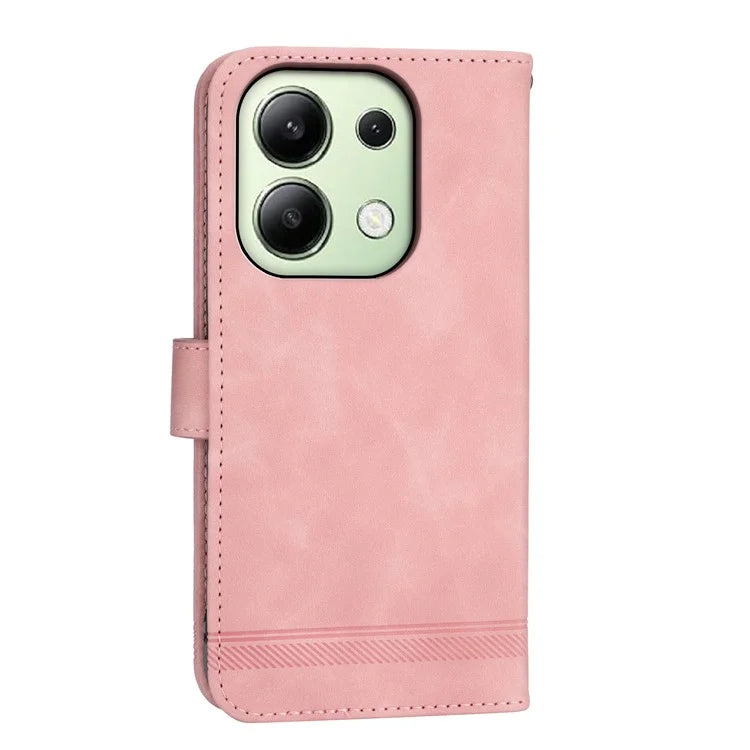 DIERFENG DF-03 for Xiaomi Redmi Note 13 4G Case Wallet Leather Flip Phone Cover