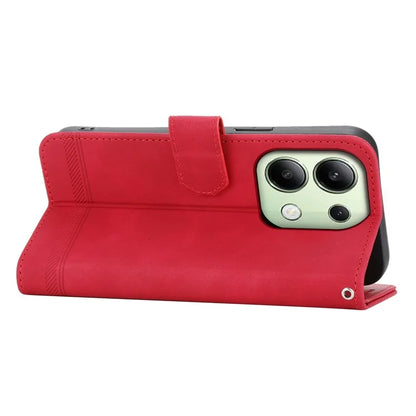 DIERFENG DF-03 for Xiaomi Redmi Note 13 4G Case Wallet Leather Flip Phone Cover