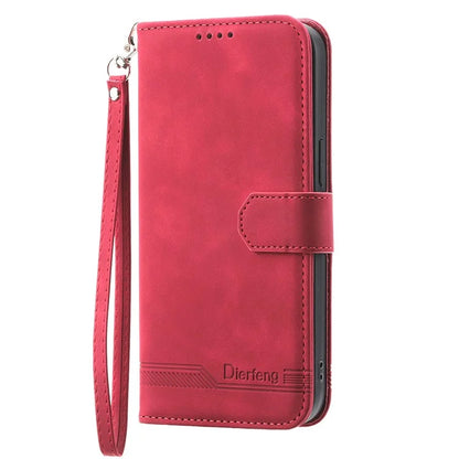 DIERFENG DF-03 for Xiaomi Redmi Note 13 4G Case Wallet Leather Flip Phone Cover