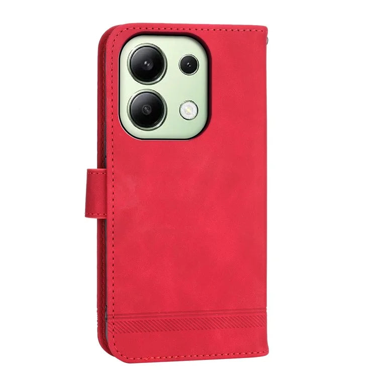 DIERFENG DF-03 for Xiaomi Redmi Note 13 4G Case Wallet Leather Flip Phone Cover