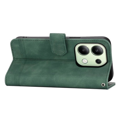 DIERFENG DF-03 for Xiaomi Redmi Note 13 4G Case Wallet Leather Flip Phone Cover