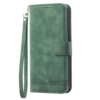 DIERFENG DF-03 for Xiaomi Redmi Note 13 4G Case Wallet Leather Flip Phone Cover