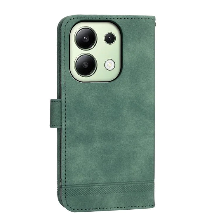 DIERFENG DF-03 for Xiaomi Redmi Note 13 4G Case Wallet Leather Flip Phone Cover