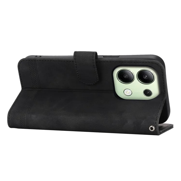 DIERFENG DF-03 for Xiaomi Redmi Note 13 4G Case Wallet Leather Flip Phone Cover