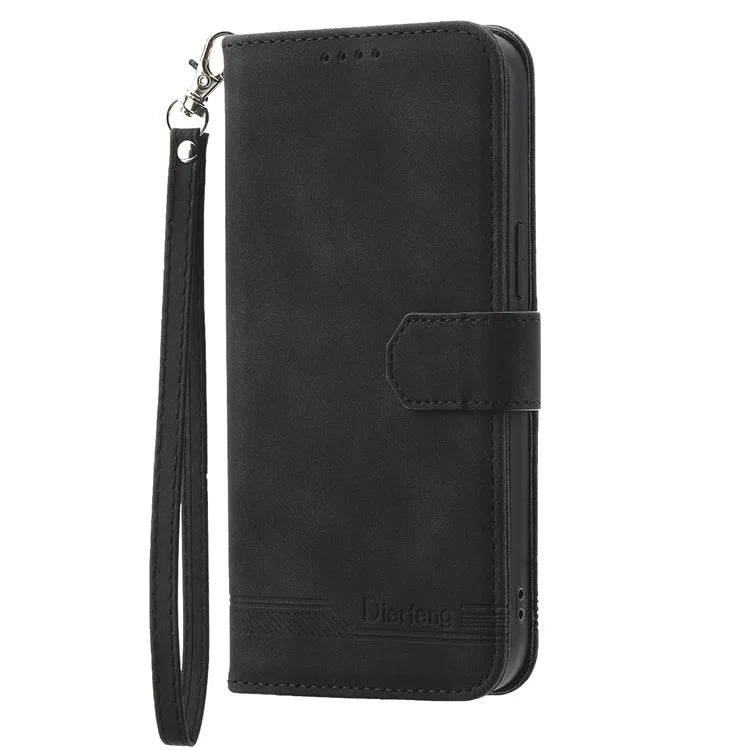 DIERFENG DF-03 for Xiaomi Redmi Note 13 4G Case Wallet Leather Flip Phone Cover
