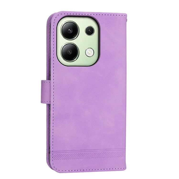 DIERFENG DF-03 for Xiaomi Redmi Note 13 4G Case Wallet Leather Flip Phone Cover