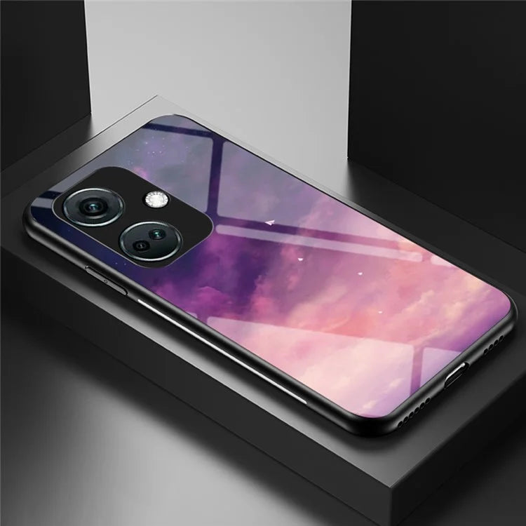 For OnePlus Nord CE3 5G Case Tempered Glass+PC+TPU Shockproof Phone Cover